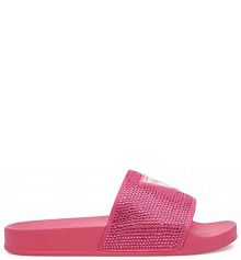 Klapki Guess różowe damskie 