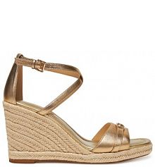 Espadryle MICHAEL Michael Kors złote damskie 