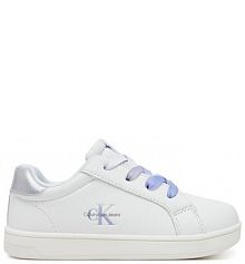 Sneakersy Calvin Klein Jeans białe dziecięce 