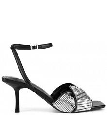 Sandały na szpilce JENNY czarne 