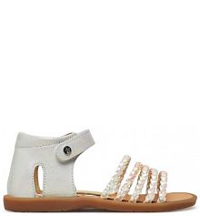 Sandały Naturino białe dziecięce 