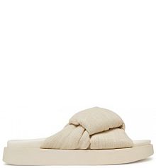 Klapki Inuikii écru damskie 