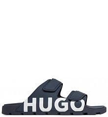 Klapki HUGO granatowe męskie 