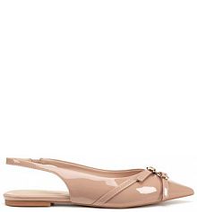 Baleriny JENNY beżowe damskie 