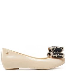 Baleriny Melissa beżowe damskie 