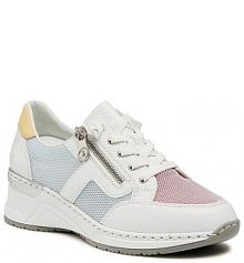 Sneakersy Rieker białe damskie 