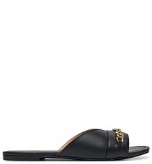 Klapki LOVE MOSCHINO czarne damskie 