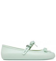 Baleriny Melissa zielone damskie 