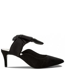 Klapki GINO ROSSI czarne damskie 