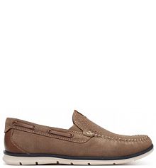 Półbuty Bugatti beżowe męskie 