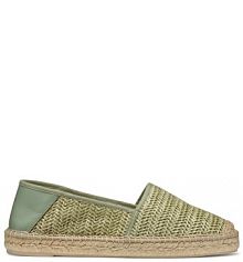 Espadryle Geox zielone damskie 
