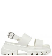 Sandały Tommy Jeans écru damskie 