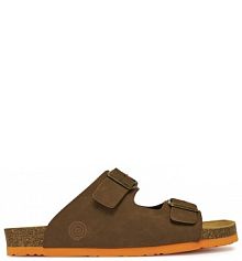 Klapki Dr. Brinkmann brązowe męskie 