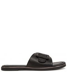 Klapki Marco Tozzi czarne damskie 