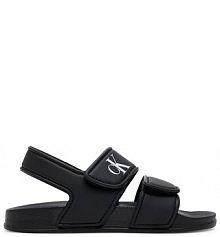 Sandały Calvin Klein Jeans czarne dziecięce 
