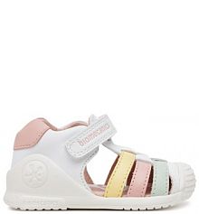 Sandały Biomecanics białe dziecięce 