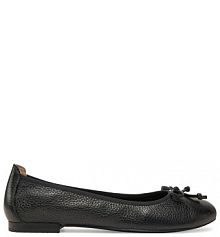 Baleriny Caprice czarne damskie 