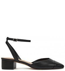 Sandały na słupku Aldo czarne 