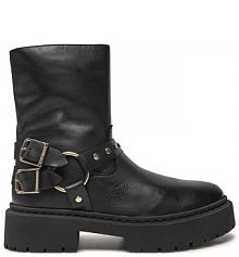 Botki Steve Madden czarne damskie 