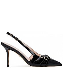 Sandały na szpilce Marciano Guess czarne 