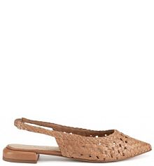 Baleriny Sergio Bardi brązowe damskie 