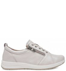 Sneakersy Caprice écru damskie 