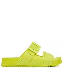 Klapki Melissa zielone damskie 