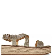 Espadryle MICHAEL Michael Kors złote damskie 