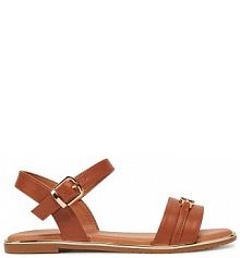 Sandały Tommy Hilfiger brązowe dziecięce 