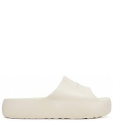 Klapki Tommy Jeans écru damskie 