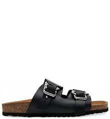 Klapki LOVE MOSCHINO czarne damskie 