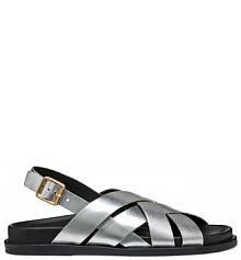 Sandały Geox srebrne damskie 