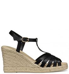 Espadryle Geox czarne damskie 