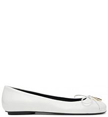 Baleriny Furla białe damskie 