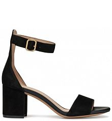 Sandały na słupku Geox czarne 