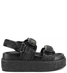 Sandały Badura czarne damskie 