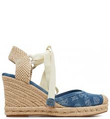 Espadryle Guess niebieskie damskie 