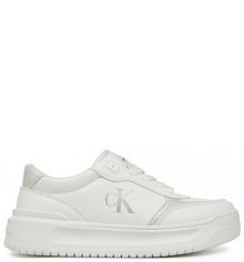 Sneakersy Calvin Klein Jeans białe dziecięce 