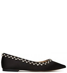 Baleriny Eva Minge czarne damskie 