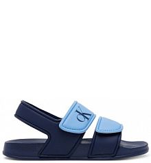 Sandały Calvin Klein Jeans niebieskie dziecięce 