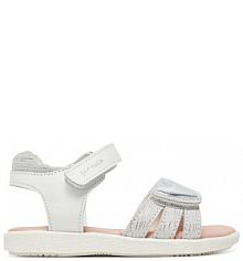 Sandały Garvalin białe dziecięce 