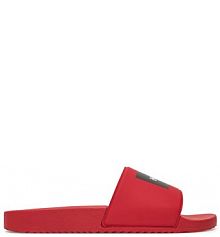 Klapki HUGO czerwone męskie 