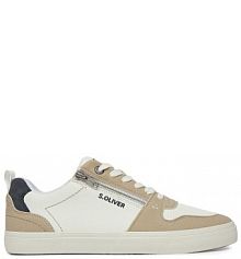 Sneakersy s.Oliver białe męskie 