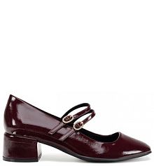 Czółenka JENNY bordowy 