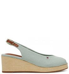 Espadryle Tommy Hilfiger błękitny damskie 