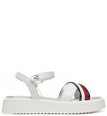 Sandały Tommy Hilfiger białe dziecięce 