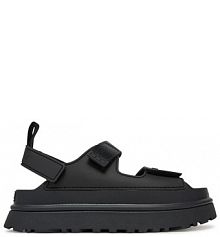 Sandały na koturnie Ugg czarne 