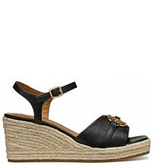 Espadryle Geox czarne damskie 