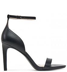 Sandały na szpilce Calvin Klein czarne 