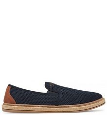 Półbuty Bugatti granatowe męskie 